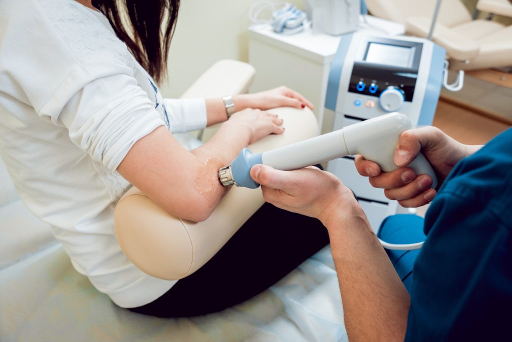 What is Radial Shockwave Therapy? AdobeStock 152355381 what is radial shockwave therapy? physical therapy